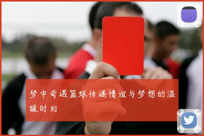 梦中奇遇篮球传递情谊与梦想的温暖时刻