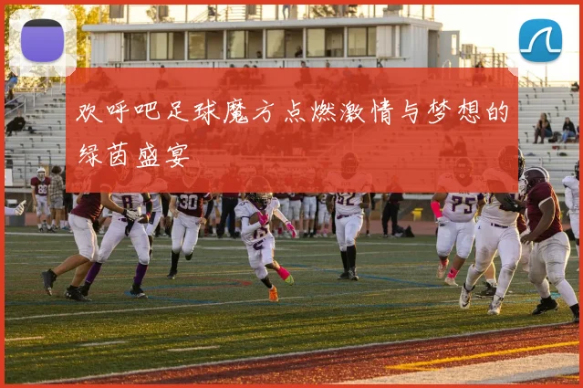 欢呼吧足球魔方点燃激情与梦想的绿茵盛宴